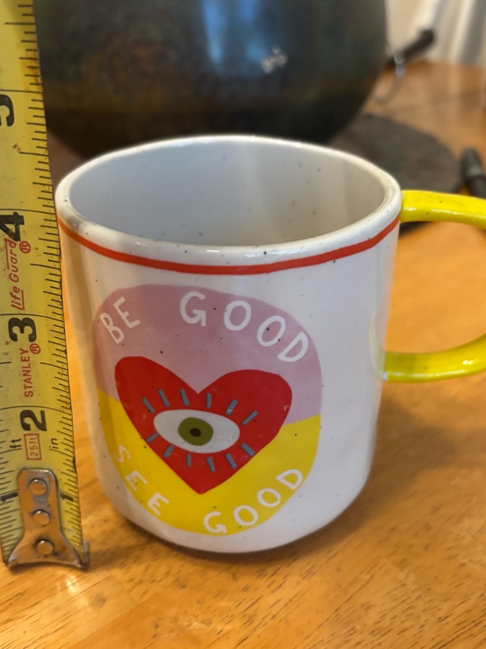 Luke John Matthew Arnold for Anthropologie “Be Good See Good” Vintage Mug - Picture 6 of 6